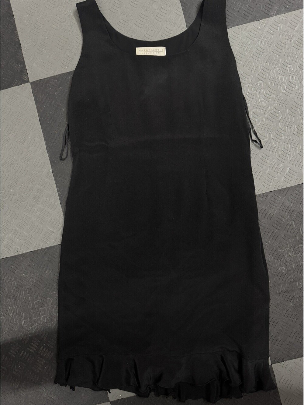 Vintage Valerie Stevens Collection Black Dress Size 6